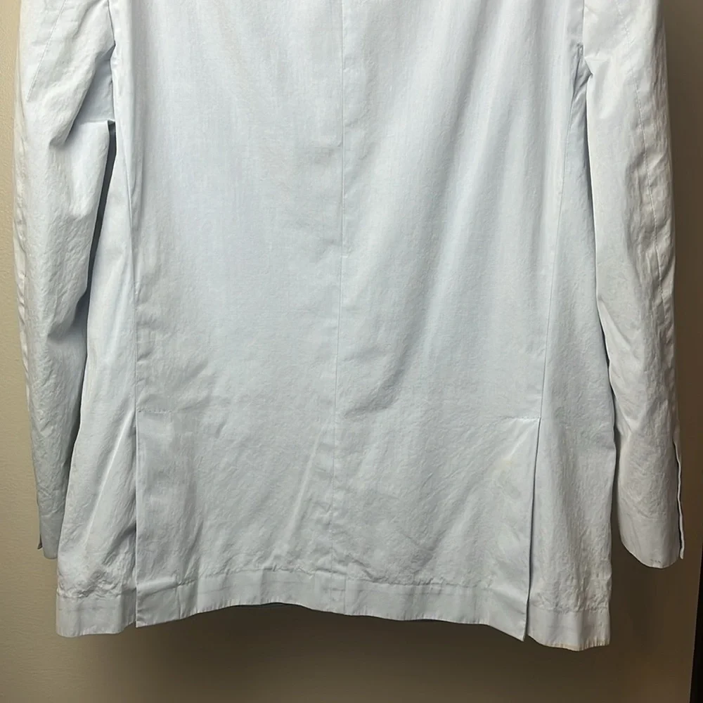 DOLCE & GABBANA Light Blue Mens Blazer 100%Cotton